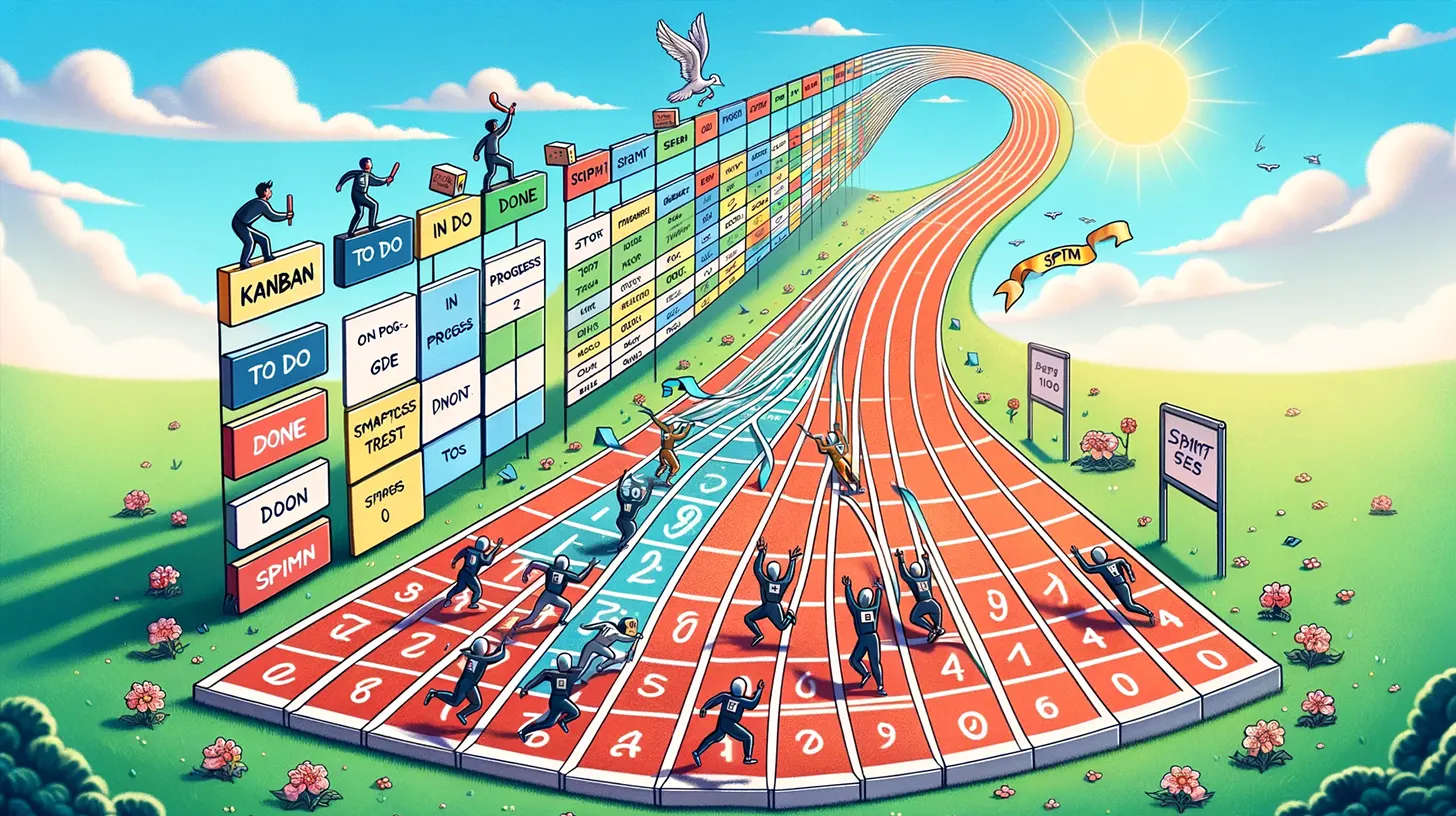 how to choose between kanban and sprint